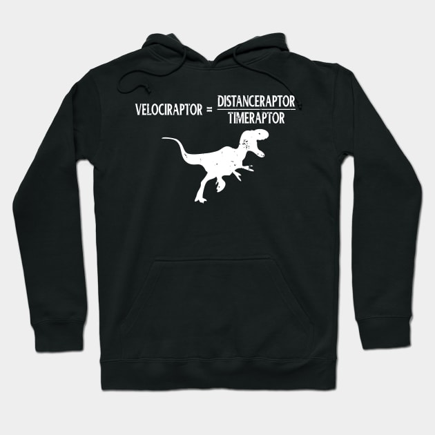 Distanceraptor/Timeraptor=Velociraptor Dinosaur Hoodie by theperfectpresents